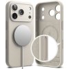Etui Ringke Silicone Magnetic do iPhone 17 Pro – Stone (MagSafe) Szare